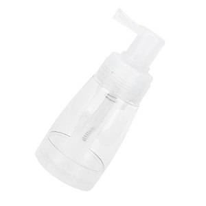 Powder Spray Bottle, 180ml Refillable Hair Fiber Applicator, Transparent