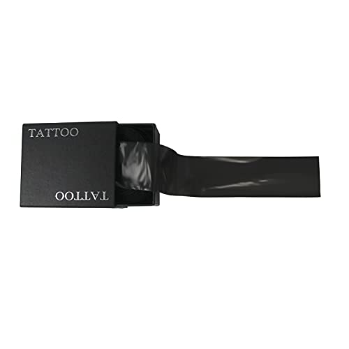 Plastic Black Clip Cord Sleeves, 100PCS, Tattoo Supply (Black) JinYan 2x24 Inch - Image 3