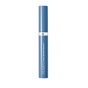 Almay Black Waterproof Mascara, Volume & Length, Hypoallergenic, 0.24 Oz
