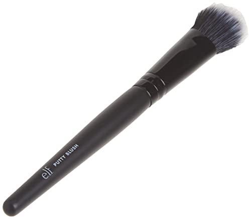 e.l.f. Cosmetics Putty Blush Brush, Vegan Makeup Tool, Easily Applies and Blends Cream Formulas, 1 Count - Image 3