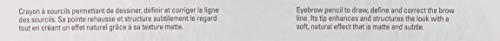 Lise Watier Eyebrow Pencil 0.04 oz Blonde Matte Finish - Image 5
