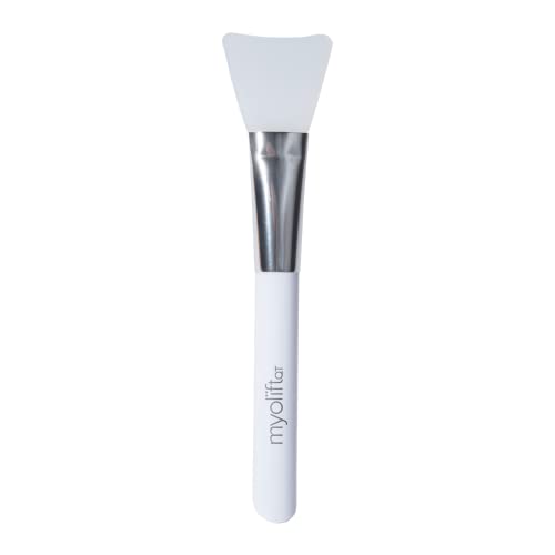 MyoLift 7eWellness Silicone Mask Applicator Brush for Skincare - Reusable, Soft, Flexible