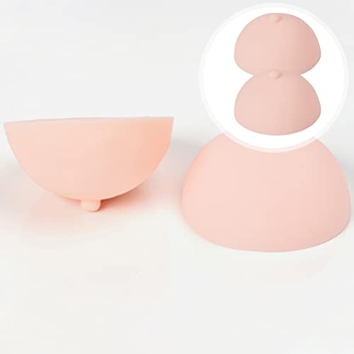 Simulated Breasts Silicone Exercise Tools 3D Areola Practice Molds 10X10CM - Image 2