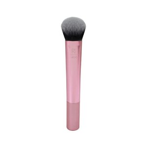 Real Techniques InstaPop Cheek Brush for Bold Blush & Highlighter, Vegan, Cruelty-Free