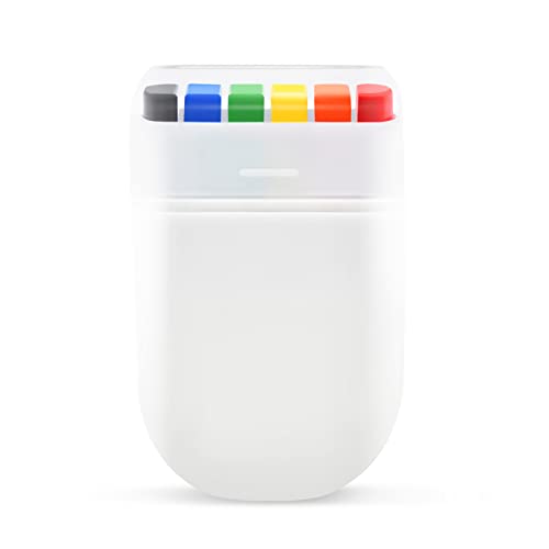 Rainbow Pride Flag Face Paint - Gay Pride Rainbow Stripe Fan Brush Stick, Face and Body Paint for Pride Parade, Cosplay, Party
