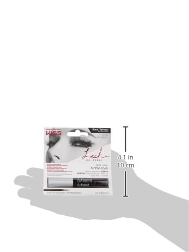 Lash Couture Black Strip Lash Adhesive with Biotin & Blueberry Extract, Latex-Free, Dermatologist Tested, Contact Lens Friendly, Strong Hold - Image 5