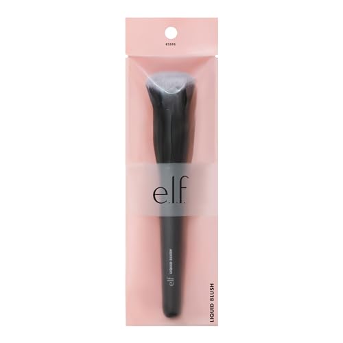 e.l.f. Camo Liquid Blush Brush, Angled Blush Brush Vegan & Cruelty-free