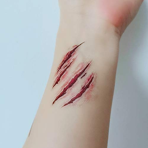 Halloween Waterproof Tattoos Stickers for Men and Women - 10 Sheets - Image 2