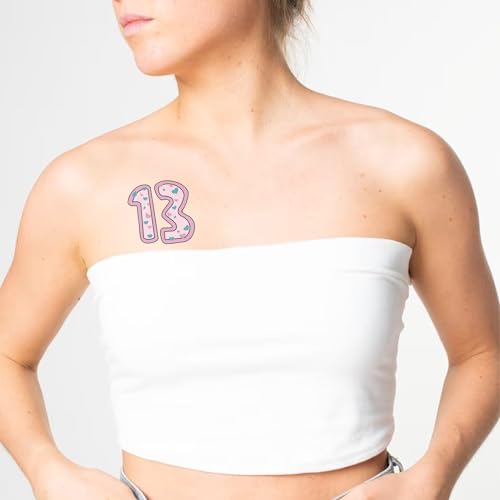 Number 13 Swiftie Fans Tattoos Set 2 Music Festival Accessory - Image 7