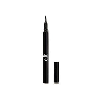 e.l.f. H2O Proof Eyeliner Pen, Waterproof Liquid Formula, Jet Black, 0.02 Fl Oz