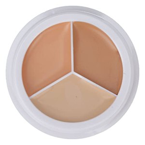 Face Fix Concealer, 3 Colors Waterproof Skin Concealer Sweatproof Dark Circle Spots Marks Cover Cream 15g