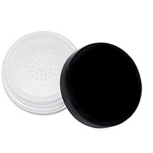 60ml 2oz Clear Make-up Loose Powder Container Case with Soft Sponge Puff