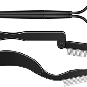 Eyebrow Brush Eyelash Separator Brow Comb,3Pcs Makeup Eyelash Comb Separator, Eyelash Comb Lash and Brow Makeup Brush,Eyelash Comb Curlers Brow Brush Comb Eyebrow Brush Cosmetic Brushes Makeup Tool CAVLA
