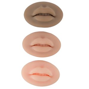 Tattoo Practice Lips 3D Silicone Microblading Model - Improve Tattoo Skills