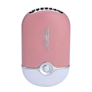 Jump USB Mini Fan Air Conditioning Blower (Pink) 400mAh 5V 12*7*3cm