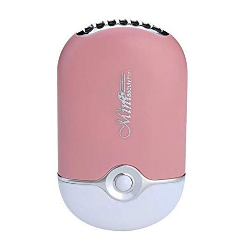 Jump USB Mini Fan Air Conditioning Blower (Pink) 400mAh 5V 12*7*3cm