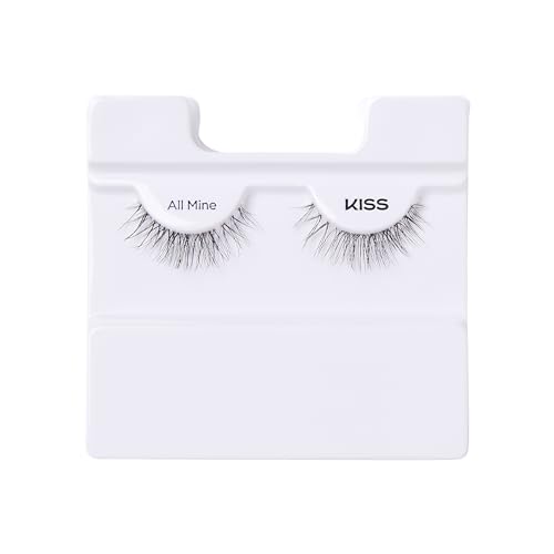 KISS My Lash But Better False Eyelashes, All Mine, 10mm, Reusable Strip Lashes - Image 6