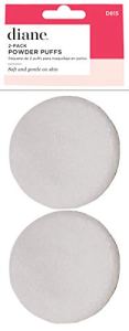 Diane D815 Compact Powder Puffs 2-Pack for Makeup