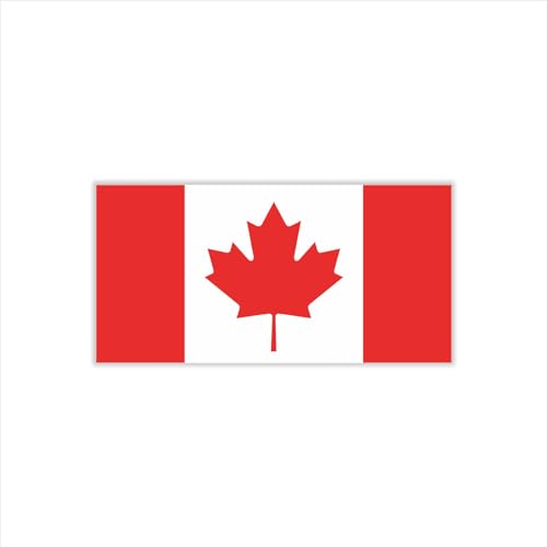 Womaha 30 Sheets Canada Flag Temporary Tattoos - Football Face Tattoo Stickers