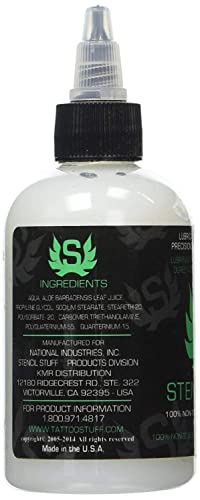 Stencil Stuff Tattoo Thermal Solution, 4oz, Freehand & Thermal Paper, Clear Transfer - Image 3