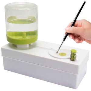 Makeup Brush Cleaner Green High Quality Plastic 190g