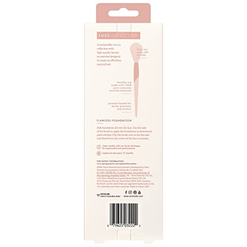 EcoTools Luxe Flawless Foundation Makeup Brush, Dense Bristles, Vegan & Cruelty-Free - Image 4