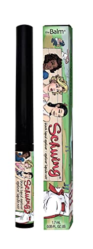 Schwing Liquid Eyeliner Black 0.5 fl. oz. Matte Finish Professional Quality - Image 12