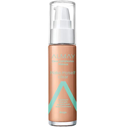 Almay Clear Complexion Liquid Makeup, Beige 1 Count - Covers, Clears, Calms, Controls