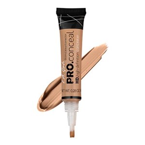 L.A. Girl Pro Conceal HD Concealer, Warm Sand, 0.28 oz, Camouflages Imperfections
