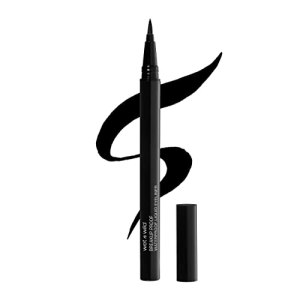 Breakup Proof Liquid Waterproof Eyeliner Brush Tip Pen Black 0.03 Fl Oz