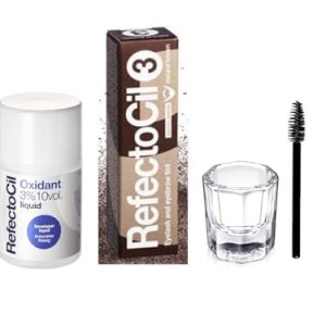 Refectocil Natural Brown Tint Dye Kit + 3% Oxidant 100ml