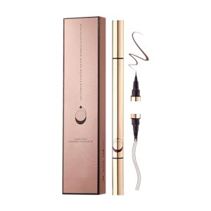 DAGEDA Eyebrow Pen, Microblading Pencil, Dual-Ended Microblade Brow Pencil with Micro-Fork Tip, Waterproof Eye Brow pen (Coffee)