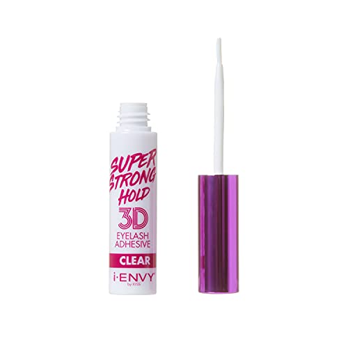 iENVY by KISS Super Strong Hold 3D Eyelash Adhesive Clear KPEG06 Latex Free - Image 4