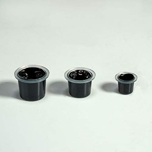 Wormhole Tattoo Ink Caps for Tattooing Mixed Tattoo Ink Cups Disposable Pigment Cups #9 Small #13 Medium #16 Large - Image 4