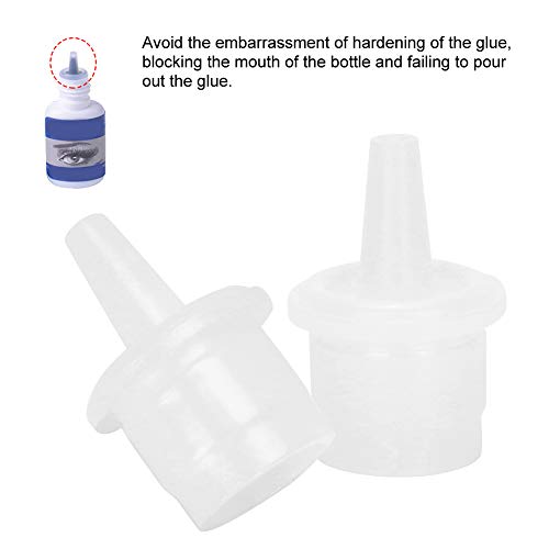 20pcs Women Eyelash Extension Glue Bottle Nozzle False Eyelash Grafting Adhesive - Image 3