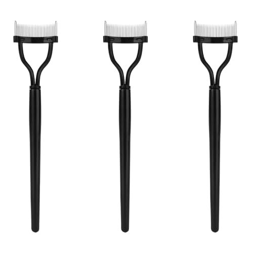 Eyelash Comb 5.5 Inch Black Arc Separator TTONPFA