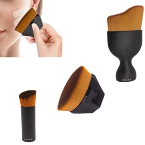 XUFAN Foundation Brush Set, Soft Bristles, 3Pcs