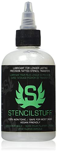Stencil Stuff Tattoo Thermal Solution, 4oz, Freehand & Thermal Paper, Clear Transfer