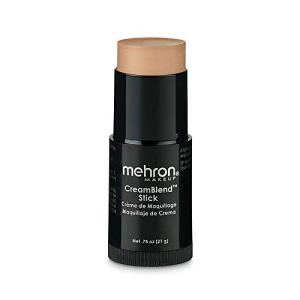 Mehron CreamBlend Stick Makeup (.75 oz) Light 4 Vegan Paraben-Free