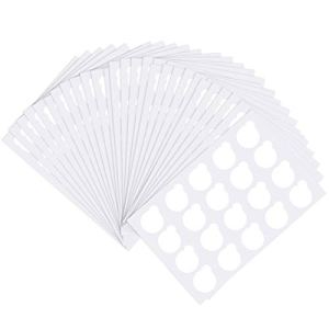Eyelash Extension Glue Holder Pads 2.5cm Jade Stone Disposable Waterproof Sticker