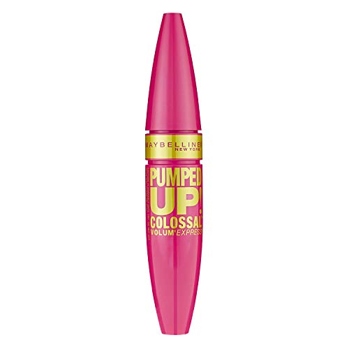 Maybelline Volum' Express Pumped Up Colossal Mascara, Glam Black, 0.33 fl oz - 16x Volume
