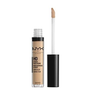 NYX Professional Makeup HD Photogenic Concealer Wand, Medium, 0.11 Oz - Color-Correcting Coverage