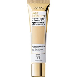 L’Oréal Paris Age Perfect Radiant Serum Foundation SPF 50, Vitamin B3, Ivory, 30ml