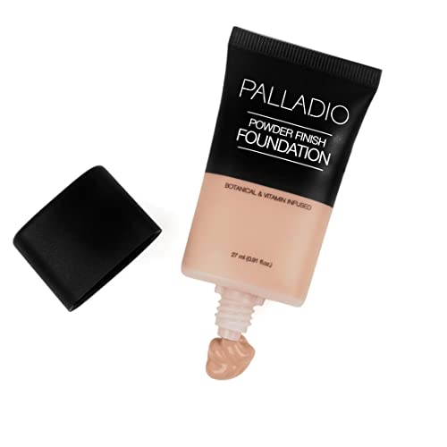 Palladio Liquid Foundation, Ivory, 27ml, Natural Matte Finish, Vitamins A & E - Image 2