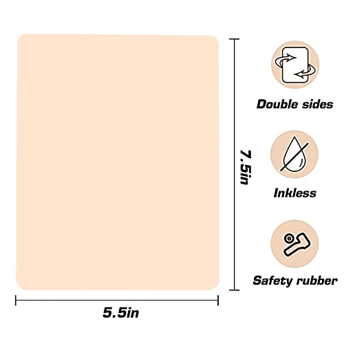 Narkysus 6Pcs Tattoo Grip Tape 2" x 5 Yards - Elastic Fabric, Black - Image 5