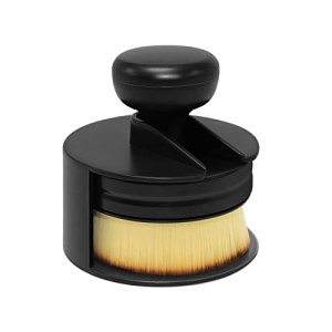 Falliny Flat Kabuki Foundation Brush, Full Coverage for Face & Body, Blending Liquid, Cream or Powder Cosmetics