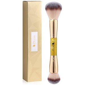 DUcare Makeup Brushes Foundation Contour Double Ended Bling Glitter Handle