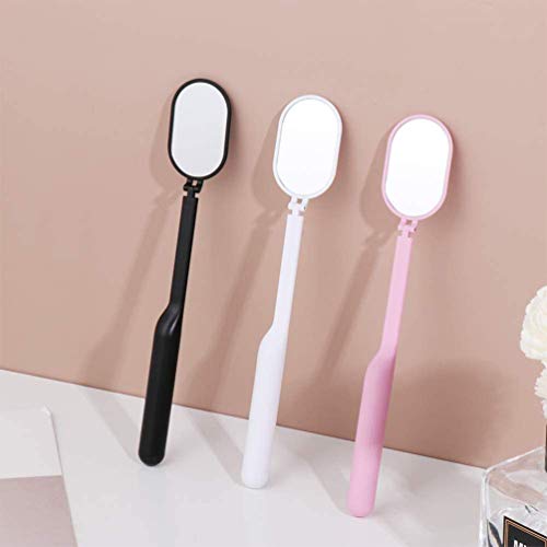Eyelash Extensions Mirror Large Lash Mirror Adjustable Folding Inspection Mirror (Pink) - Image 4