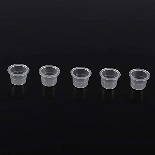 Wormhole Tattoo Ink Cap Cups - Plastic Microblading Pigment Accessories - Image 3