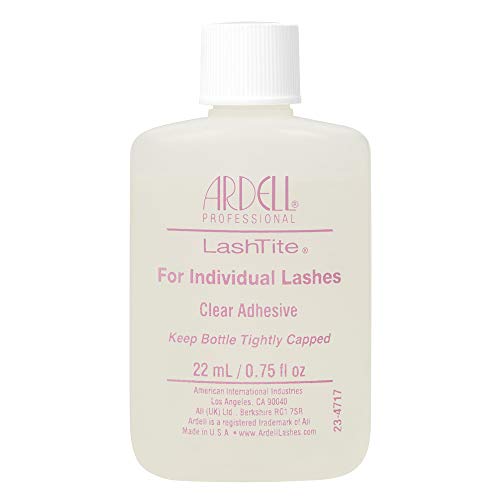 Ardell Lashtite Adhesive, Clear, 3/4-Fluid Ounce Bottle, Waterproof